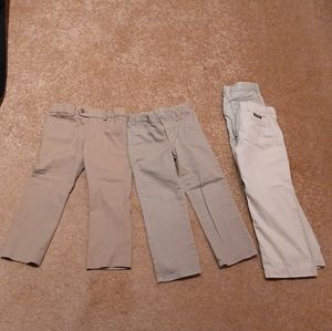 Lot of Boys Khaki Pants